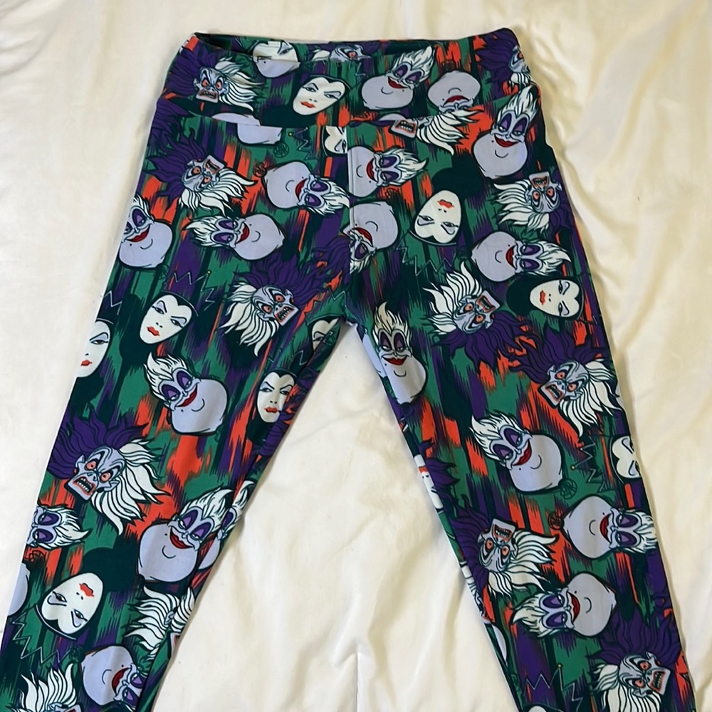 LuLaRoe Disney Villain Leggings One Size